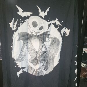 Disney Black Nightmare Before Christmas Longsleeve